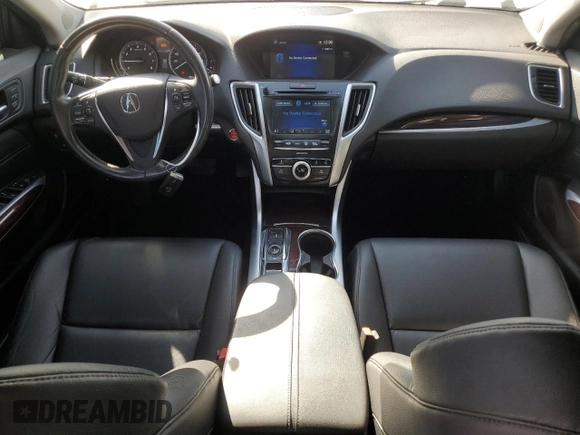 2015 Acura TLX V6 with VIN 19UUB2F38FA010465, listed as a Copart auction lot 49511815 with 153,232 mi miles and Salvage Title. Bid and sale history available at carsss.com. Image 8.