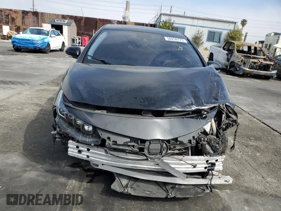 2021 Toyota Prius LE with VIN JTDKAMFP6M3169879, listed as a Copart auction lot 50259775 with 43,173 mi miles and Salvage Title. Bid and sale history available at DreamBid. Image 5.