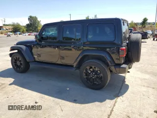 2020 Jeep Wrangler Unlimited Sahara Altitude with VIN 1C4HJXEG3LW321854, listed as a Copart auction lot 70761874 with Not provided miles and Clean title. Bid and sale history available at DreamBid. Image 2.