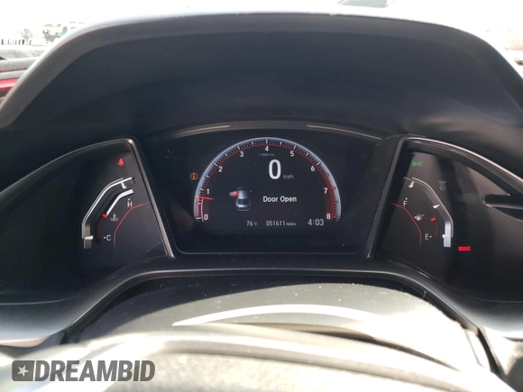2020 Honda Civic Si z VIN 2HGFC1E51LH706083, wystawiony jako Copart lot #52996935 z przebiegiem 51 611 mil mil oraz Szkoda całkowita • Salvage title. Historia ofert i sprzedaży dostępna na DreamBid. Obrazek 9.
