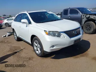 2012 Lexus RX 350 with VIN 2T2BK1BA2CC142032, listed as a IAAI auction lot 42503918 with 105,049 mi miles and . Bid and sale history available at DreamBid. Image 1.