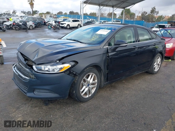 2013 Ford Fusion SE with VIN 3FA6P0H79DR216304, listed as a IAAI auction lot 41593482 with 125,480 mi miles. Bid and sale history available at carsss.com. Image 2.