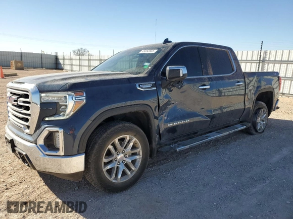 2021 GMC Sierra 1500 SLT z VIN 3GTU9DED5MG124860, wystawiony jako Copart lot #45352655 z przebiegiem 41 482 mil mil oraz Szkoda całkowita • Salvage title. Historia ofert i sprzedaży dostępna na DreamBid. Obrazek 1.