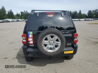 2006 Jeep Liberty Limited with VIN 1J4GK58K36W129443, listed as a Copart auction lot 55801865 with 135,306 mi miles and Salvage title. Bid and sale history available at DreamBid. Image 6.