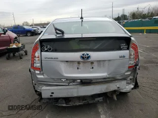 2014 Toyota Prius Four with VIN JTDKN3DU3E1764466, listed as a Copart auction lot 51281705 with 96,453 mi miles and Salvage Title. Bid and sale history available at DreamBid. Image 6.