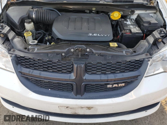 2013 Ram Cargo Van Tradesman with VIN 2C4JRGAG9DR782521, listed as a Copart auction lot 81067674 with 228,246 mi miles and Clean Title. Bid and sale history available at carsss.com. Image 12.