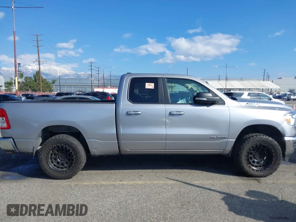 2020 Ram 1500 Big Horn with VIN 1C6RREBT9LN277777, listed as a IAAI auction lot 41725484 with 83,020 mi miles. Bid and sale history available at carsss.com. Image 18.