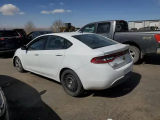 2015 Dodge Dart SXT with VIN 1C3CDFBB8FD266102, listed as a Copart auction lot 46630255 with 268,141 mi miles and Salvage Title. Bid and sale history available at carsss.com. Image 2.