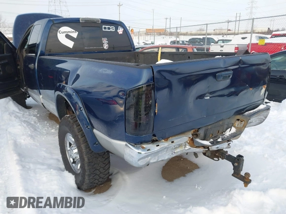 2003 Dodge Ram 2500 ST with VIN 3D7KU28C43G813841, listed as a IAAI auction lot 41239735 with 309,528 mi miles. Bid and sale history available at carsss.com. Image 6.
