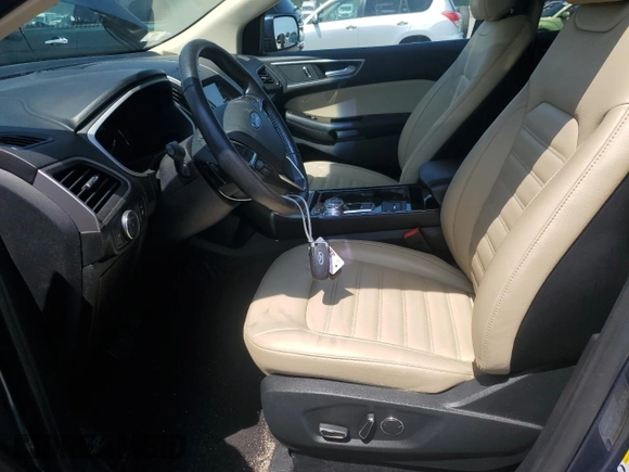 2019 Ford Edge SEL with VIN 2FMPK4J97KBC13313, listed as a Copart auction lot 59374325 with 41,071 mi miles and Salvage title. Bid and sale history available at DreamBid. Image 7.