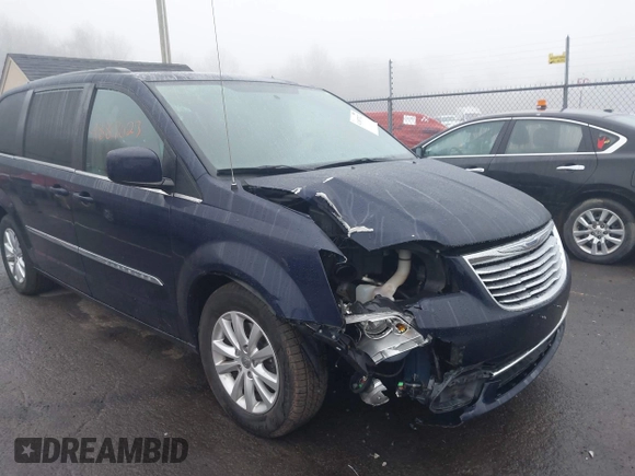 2016 Chrysler Town & Country Touring with VIN 2C4RC1BGXGR229560, listed as a IAAI auction lot 41887023 with 103,429 mi miles. Bid and sale history available at carsss.com. Image 1.