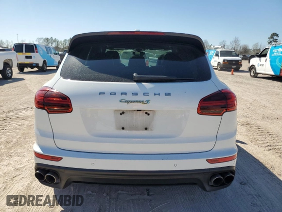 2017 Porsche Cayenne S E-Hybrid with VIN WP1AE2A28HLA68265, listed as a Copart auction lot 48814205 with 132,996 mi miles and Clean title. Bid and sale history available at DreamBid. Image 6.