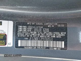 2023 Toyota GR86 Premium with VIN JF1ZNBE12P9760531, listed as a IAAI auction lot 41722291 with 29,034 mi miles. Bid and sale history available at carsss.com. Image 9.
