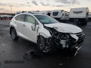 2017 Lexus NX 200t with VIN JTJBARBZ8H2114203, listed as a Copart auction lot 84314244 with Not provided miles and Salvage title. Bid and sale history available at DreamBid. Image 4.