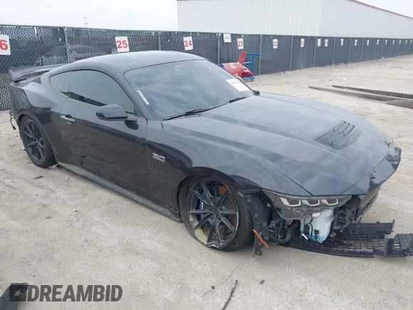 2024 Ford Mustang GT with VIN 1FA6P8CF1R5435071, listed as a IAAI auction lot 42059982 with 3,322 mi miles and . Bid and sale history available at DreamBid. Image 1.