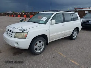 2004 Toyota Highlander z VIN JTEEP21A940017160, wystawiony jako IAAI lot #42257387 z przebiegiem 281 361 mil mil oraz . Historia ofert i sprzedaży dostępna na DreamBid. Obrazek 2.