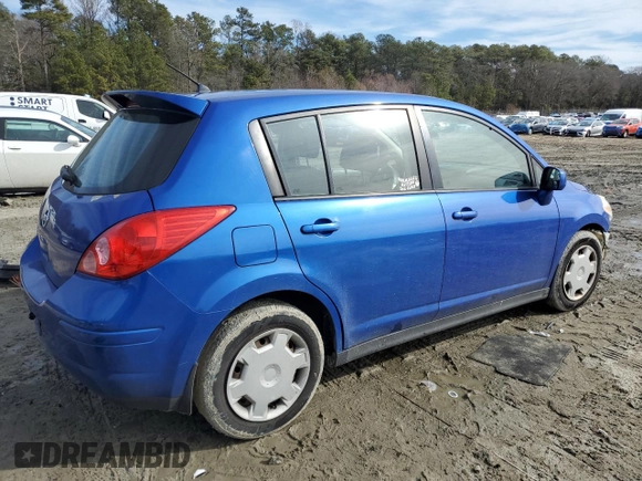 2009 Nissan Versa 1.8 SL with VIN 3N1BC13E49L469544, listed as a Copart auction lot 44134585 with 185,329 mi miles and Salvage Title. Bid and sale history available at carsss.com. Image 3.