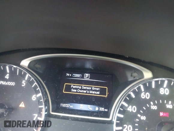 2019 Nissan Pathfinder Platinum with VIN 5N1DR2MM6KC627265, listed as a IAAI auction lot 42487185 with 110,727 mi miles and . Bid and sale history available at DreamBid. Image 15.