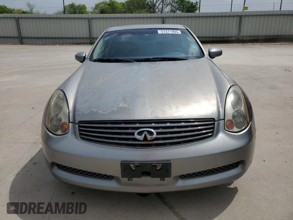 2004 Infiniti G35 Coupe w/Leather with VIN JNKCV54E24M306695, listed as a Copart auction lot 51371905 with 154,343 mi miles and Clean Title. Bid and sale history available at carsss.com. Image 5.