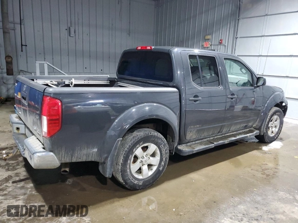 2013 Nissan Frontier SV with VIN 1N6AD0EV4DN748737, listed as a Copart auction lot 44754015 with 129,532 mi miles and Salvage title. Bid and sale history available at DreamBid. Image 3.