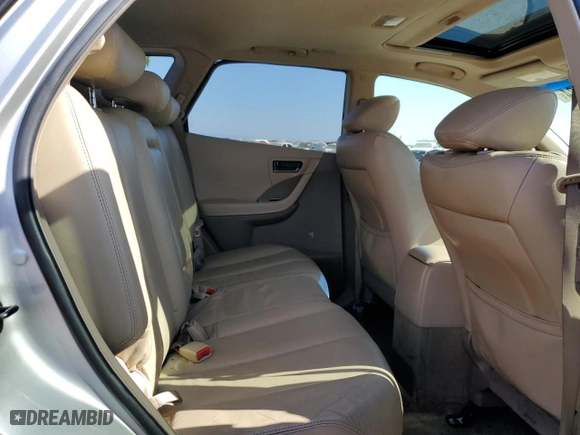2005 Nissan Murano SL with VIN JN8AZ08T35W325047, listed as a Copart auction lot 69662484 with 132,492 mi miles and Salvage Title. Bid and sale history available at carsss.com. Image 10.