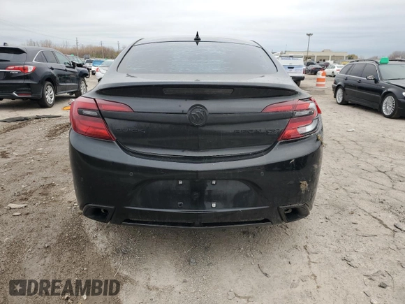 2014 Buick Regal GS with VIN 2G4GU5GXXE9265276, listed as a Copart auction lot 82162244 with Not Provided miles and Salvage Title. Bid and sale history available at DreamBid. Image 6.