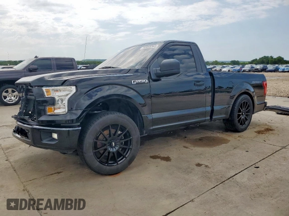 2017 Ford F-150 XL with VIN 1FTMF1CF9HKC89126, listed as a Copart auction lot 60845365 with 91,506 mi miles and Salvage title. Bid and sale history available at DreamBid. Image 1.