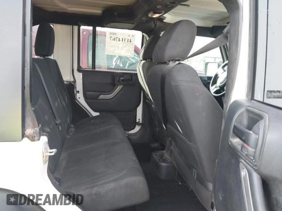 2017 Jeep Wrangler Unlimited Sport with VIN 1C4BJWDG2HL721379, listed as a IAAI auction lot 41314767 with 174,228 mi miles. Bid and sale history available at carsss.com. Image 8.