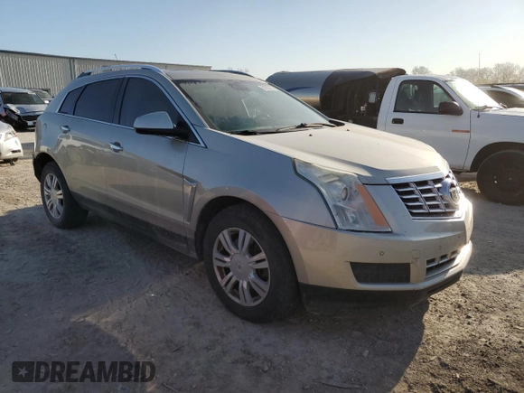 2015 Cadillac SRX Luxury Collection with VIN 3GYFNEE32FS616242, listed as a Copart auction lot 51963765 with 83,826 mi miles and Salvage Title. Bid and sale history available at DreamBid. Image 4.