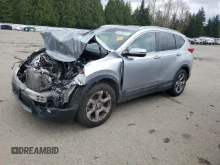 2018 Honda CR-V EX-L with VIN 7FARW2H80JE050349, listed as a Copart auction lot 49740415 with 0 mi miles and Salvage Title. Bid and sale history available at carsss.com. Image 1.