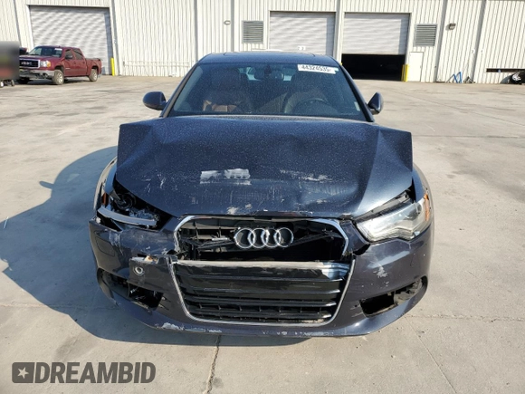 2015 Audi A6 2.0T Premium with VIN WAUCFAFC5FN008445, listed as a Copart auction lot 44324535 with 130,515 mi miles and Salvage Title. Bid and sale history available at carsss.com. Image 5.