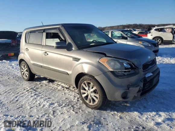 2013 Kia Soul + with VIN KNDJT2A68D7485849, listed as a Copart auction lot 88450405 with 0 mi miles and Salvage Title. Bid and sale history available at carsss.com. Image 4.