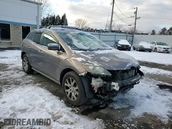 2007 Mazda CX-7 Sport with VIN JM3ER29L970146144, listed as a Copart auction lot 89324245 with 148,813 mi miles and Salvage Title. Bid and sale history available at carsss.com. Image 12.
