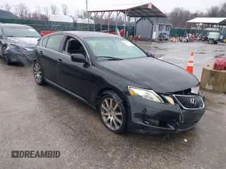 2007 Lexus GS 350 with VIN JTHCE96S970003385, listed as a IAAI auction lot 41863949 with 193,270 mi miles. Bid and sale history available at carsss.com. Image 1.
