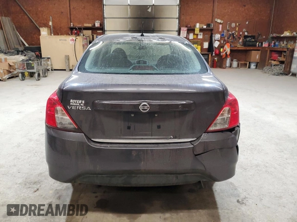 2015 Nissan Versa SV with VIN 3N1CN7AP4FL862333, listed as a Copart auction lot 52688375 with 213,707 mi miles and Salvage Title. Bid and sale history available at carsss.com. Image 6.