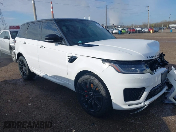 2022 Land Rover Range Rover Sport HST with VIN SALWS2RUXNA207365, listed as a IAAI auction lot 41952079 with 36,797 mi miles and . Bid and sale history available at DreamBid. Image 1.