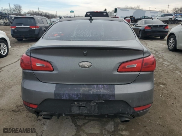 2015 Kia Forte Koup SX with VIN KNAFZ6A31F5380373, listed as a Copart auction lot 43210855 with 108352 miles and Salvage Title. Bid and sale history available at carsss.com. Image 6.