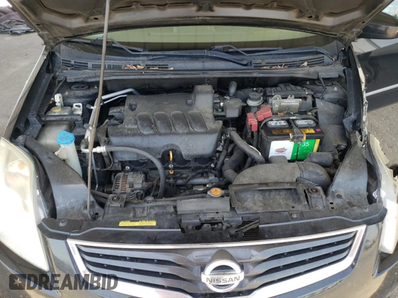 2012 Nissan Sentra S with VIN 3N1AB6AP9CL750908, listed as a Copart auction lot 59382105 with 151,622 mi miles and Salvage title. Bid and sale history available at DreamBid. Image 11.