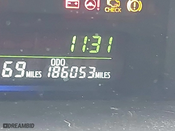 2012 Toyota Prius v Two with VIN JTDZN3EU3C3012636, listed as a IAAI auction lot 41485685 with 186,053 mi miles. Bid and sale history available at carsss.com. Image 15.