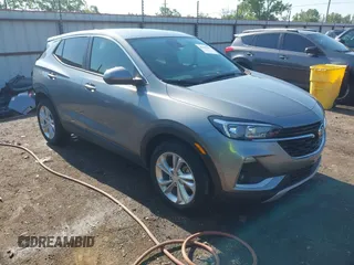 2023 Buick Encore GX Preferred with VIN KL4MMBS25PB147908, listed as a IAAI auction lot 42184637 with 15,102 mi miles and . Bid and sale history available at DreamBid. Image 1.