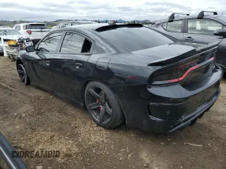 2019 Dodge Charger SRT Hellcat with VIN 2C3CDXL99KH742758, listed as a Copart auction lot 45308695 with 72,838 mi miles and Salvage Title. Bid and sale history available at DreamBid. Image 2.