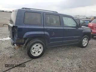 2016 Jeep Patriot Sport z VIN 1C4NJRBB6GD654400, wystawiony jako Copart lot #52613005 z przebiegiem 84 226 mil mil oraz Szkoda całkowita • Salvage title. Historia ofert i sprzedaży dostępna na DreamBid. Obrazek 3.