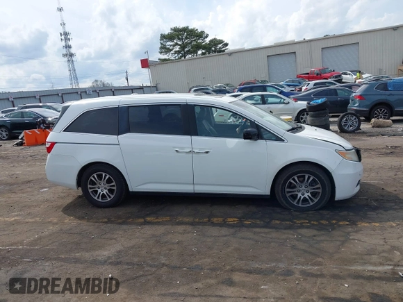2011 Honda Odyssey EX-L with VIN 5FNRL5H67BB070541, listed as a IAAI auction lot 41812554 with 150,898 mi miles and . Bid and sale history available at DreamBid. Image 13.