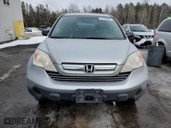 2009 Honda CR-V EX with VIN 5J6RE38519L800970, listed as a Copart auction lot 47424585 with 295,506 mi miles and Salvage Title. Bid and sale history available at carsss.com. Image 5.