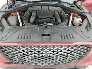 2022 Genesis GV70 Sport with VIN KMUMCDTCXNU011073, listed as a Copart auction lot 88661615 with 34,297 mi miles and Salvage title. Bid and sale history available at DreamBid. Image 12.
