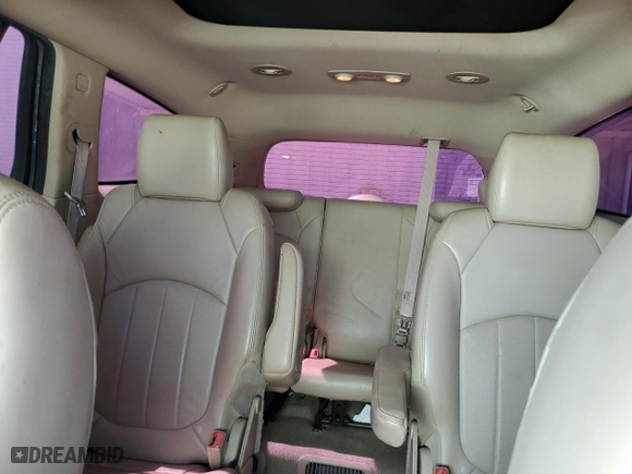 2012 Buick Enclave Premium with VIN 5GAKRDED4CJ287778, listed as a Copart auction lot 46943925 with 165,929 mi miles and Clean Title. Bid and sale history available at carsss.com. Image 10.