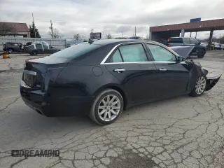 2014 Cadillac CTS Luxury AWD with VIN 1G6AX5S35E0184477, listed as a Copart auction lot 51186245 with Not provided miles and Salvage title. Bid and sale history available at DreamBid. Image 3.