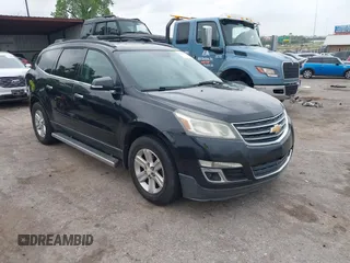 2014 Chevrolet Traverse LT with VIN 1GNKVGKD7EJ355792, listed as a IAAI auction lot 42129526 with 154,903 mi miles. Bid and sale history available at carsss.com. Image 1.