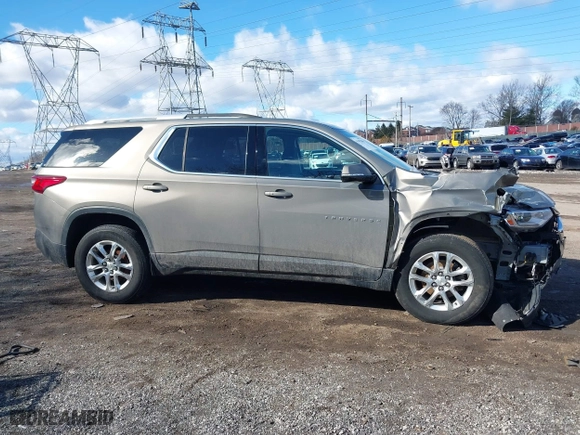 2018 Chevrolet Traverse LT Cloth with VIN 1GNEVGKW6JJ158959, listed as a IAAI auction lot 41491806 with 110,445 mi miles. Bid and sale history available at carsss.com. Image 14.