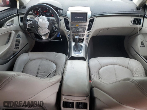 2010 Cadillac CTS with VIN 1G6DA5EG1A0123988, listed as a Copart auction lot 47899165 with 117,374 mi miles and Salvage Title. Bid and sale history available at DreamBid. Image 8.